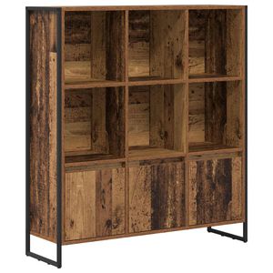 vidaXL Gabinete de Livros 99,5 x 30 x 108 cm Derivados de Madeira