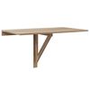 vidaXL Mesa de parede dobr&aacute;vel 100x60 cm carvalho