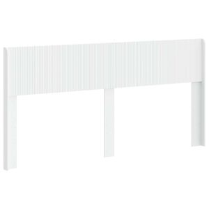 vidaXL Cabeceira Branco Derivados de Madeira
