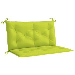 vidaXL Almofad&atilde;o p/ banco de jardim tecido oxford verde brilhante