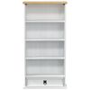 vidaXL Aparador de CD Branco 52 x 17.5 x 103 cm