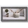 Walther Design Moldura para quadro Home 20x40 cm cinzento