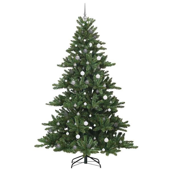 vidaXL &Aacute;rvore de Natal Articulada Artificial Verde 240 cm PVC