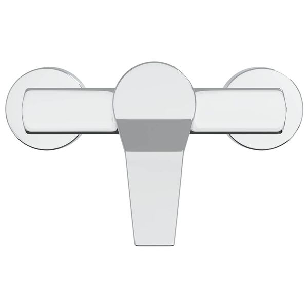 vidaXL Torneira de Misturador de Chuveiro Chrome G 1 / 2 polegadas Lat&atilde;o