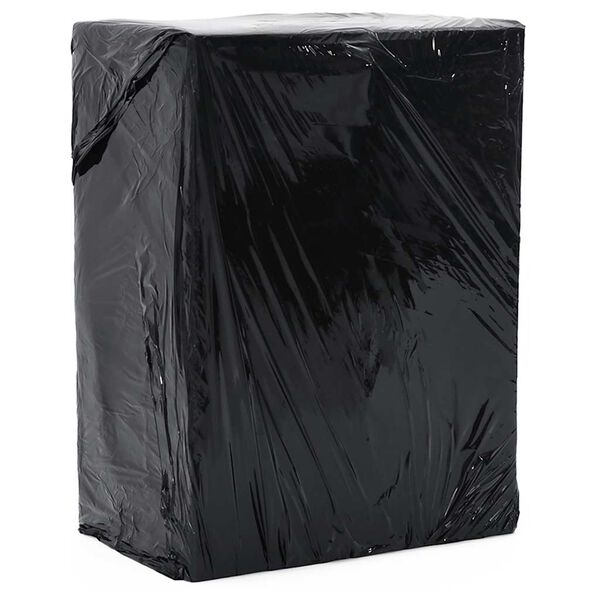vidaXL Pel&iacute;cula extens&iacute;vel 2 unid preto 23 &mu;m 50 cm x 300 m