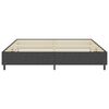 vidaXL Cama boxspring 200x200 cm tecido cinzento