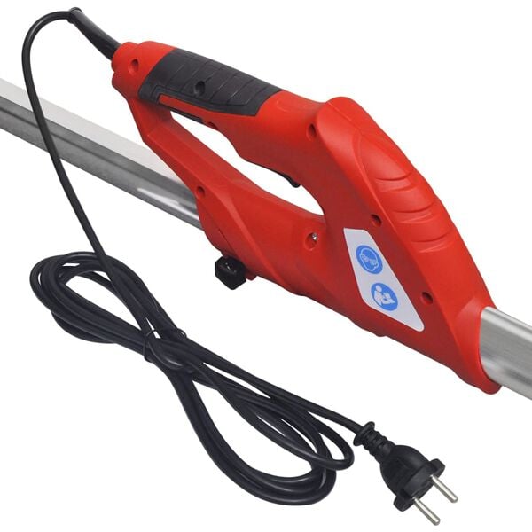 vidaXL Lixadeira drywall sander, vermelho 750 W