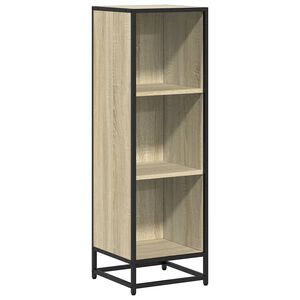vidaXL Estante 33,5x33x107,5 cm derivados madeira cor carvalho sonoma