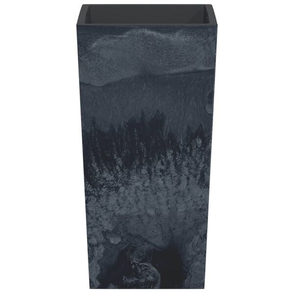 vidaXL Vaso c/ interior remov&iacute;vel 11/26,5L + aspeto cimento antracite