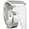 vidaXL Cascata de Piscina com LED A&ccedil;o Inoxid&aacute;vel 304 50 x 30 x 53 cm
