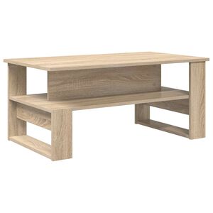 vidaXL Mesa de centro Carvalho Sonoma 90 x 50 x 40 cm