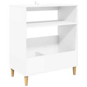 vidaXL Suporte para Toca-discos Branco 71 x 39,5 x 83 cm