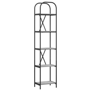 vidaXL Estante 5 n&iacute;veis 40 x 30 x 183 cm Derivados de madeira