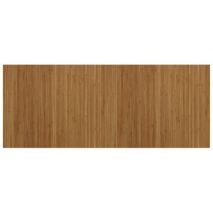 vidaXL Tapete retangular 80x200 cm bambu castanho