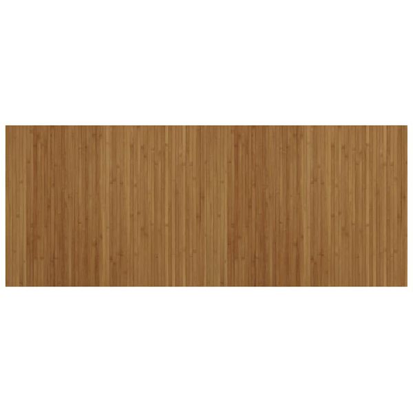 vidaXL Tapete retangular 80x200 cm bambu castanho