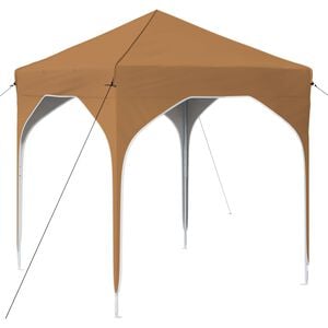 vidaXL Tenda de Festa Pop-up 194 x 194 x 245 cm Bege
