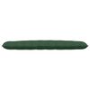 vidaXL Travesseiro para Costas Verde Selva 200 x 50 cm