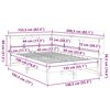 vidaXL Cama com estante sem colch&atilde;o 135x190 cm pinho maci&ccedil;o