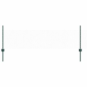 vidaXL Cerca com Poste Verde