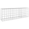 vidaXL Gabione com Fio de 5 mm e Malha de 10x10 cm 150x30x50 cm