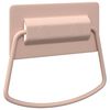 vidaXL Ma&ccedil;anetas de Arm&aacute;rio Rosa 85 x 45 mm Metal