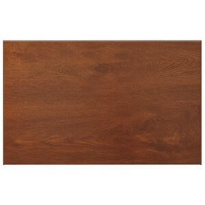 vidaXL Soleira de Janela Madeira Marrom 100 x 50 x 4,5 cm PVC