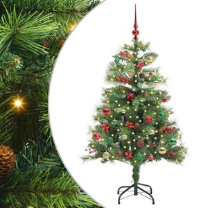 vidaXL &Aacute;rvore de Natal Artificial Verde 150 cm PVC e Metal