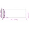 vidaXL Toldo lateral retrátil para pátio 180x500 cm cinzento