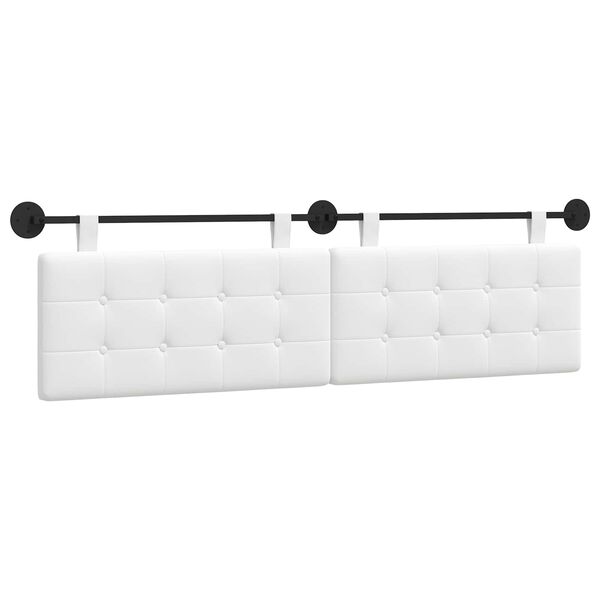 vidaXL Cabeceira Suspensa Montado na parede tecido