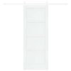 vidaXL Porta Deslizante ORKDAL Branco 78 x 202 cm