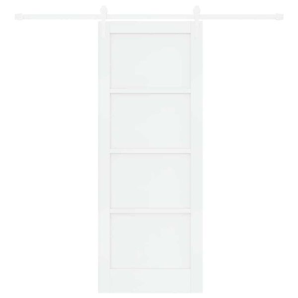 vidaXL Porta Deslizante ORKDAL Branco 78 x 202 cm