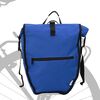 vidaXL Bolsa de Bicicleta Azul 32,5 x 17 x 57 cm Poliéster