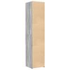 vidaXL Arm&aacute;rio alto 40x42,5x185 cm derivados de madeira cinza sonoma