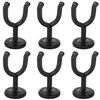 vidaXL Conjunto de 6 suportes de parede para guitarra