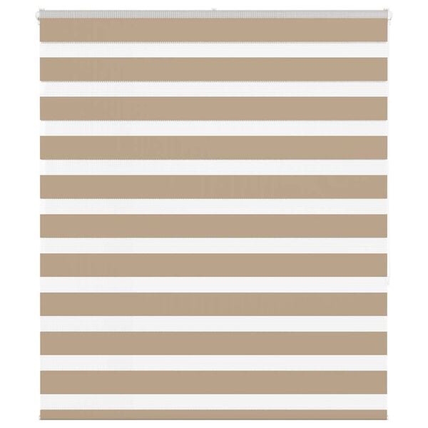 vidaXL Cortina de zebra 120x150 cm largura do tecido 115,9cm poli&eacute;ster