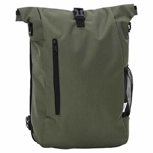 vidaXL Bolsa de Bicicleta Verde-azeitona 31 x 13 x 58 cm Poli&eacute;ster