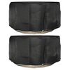 vidaXL Capas p/ mob&iacute;lia de jardim 2 pcs c/ 10 ilh&oacute;s &Oslash;230x90 cm redondo
