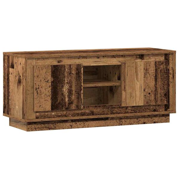 vidaXL Gabinete para TV Madeira Antiga 102 x 35 x 45 cm