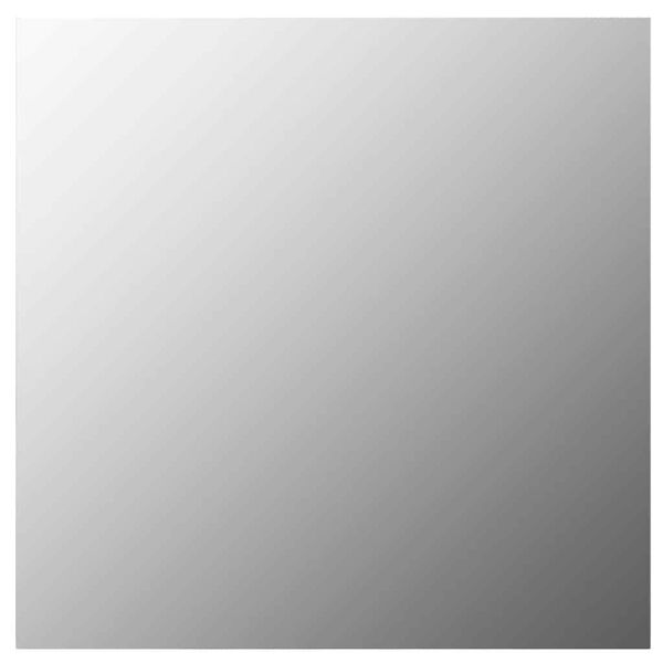 vidaXL Espelho de parede em vidro quadrado 60x60 cm