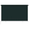 vidaXL Estore de rolo para exterior 245 (L) x 140 (A) cm verde-escuro HDPE