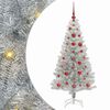 vidaXL &Aacute;rvore de Natal Prateado 120 cm PET