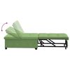 vidaXL Sofá-Cama Verde claro 67 x 194 x 38 cm Veludo