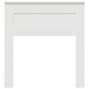 vidaXL Cabeceira Branco 100 cm Madeira processada