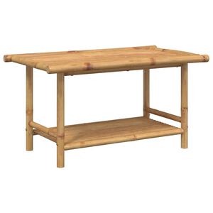 vidaXL Mesa de centro 90x50x45 cm bambu