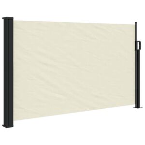 vidaXL Toldo lateral retr&aacute;til 120x600 cm creme