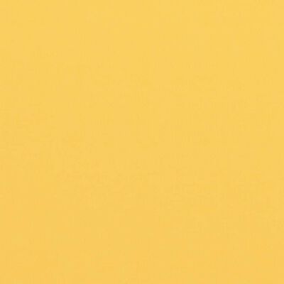 vidaXL Tela de varanda 75x400 cm tecido Oxford amarelo