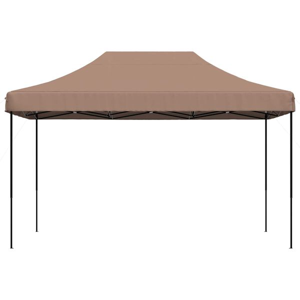 vidaXL Tenda para festas pop-up dobr&aacute;vel 440x292x315 cm castanho