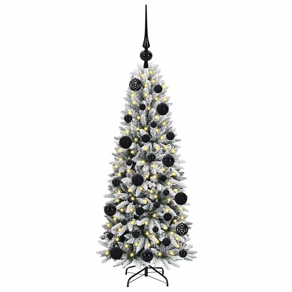 vidaXL &Aacute;rvore de Natal Artificial com 150 LEDs Branco 120 cm