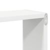 vidaXL Prateleiras parede forma de cubo 4 pcs 26x15x26cm branco/sonoma