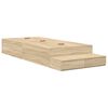 vidaXL Estrado de cama com arruma&ccedil;&atilde;o com gaveta Carvalho Sonoma 100 cm